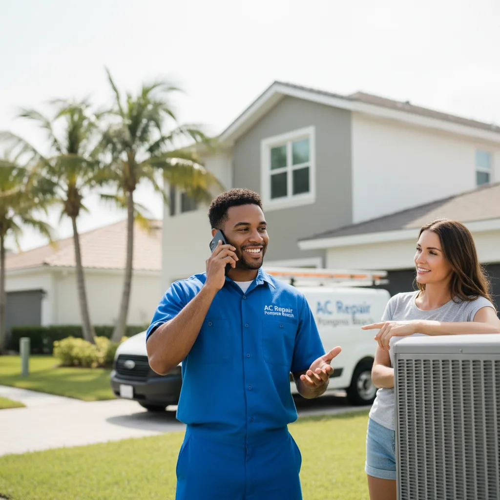 AC Repair Pompano Beach customer support in Pierz